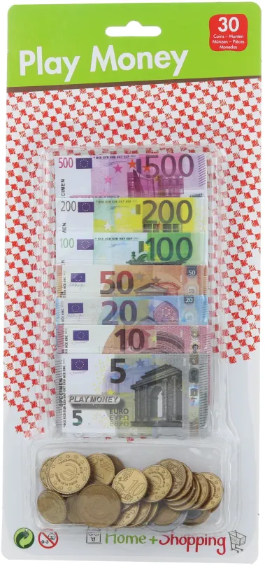Detské peniaze Hracie peniaze - Eura
