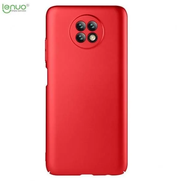 Kryt na mobil Lenuo Leshield pre Xiaomi Redmi Note 9T, červený