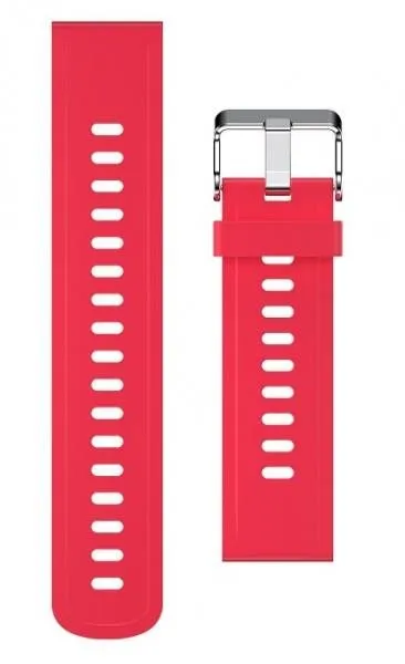 Remienok Aligator Watch 22mm silikónový remienok červený