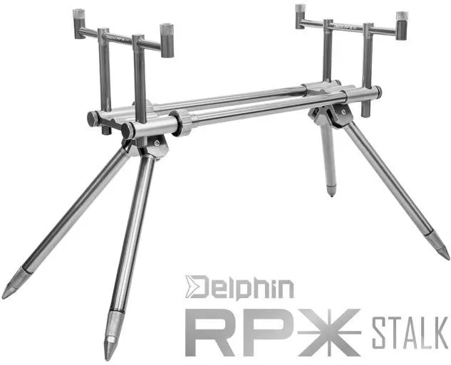 Delphin Stojan Rodpod RPX Stalk Silver 2 Rods