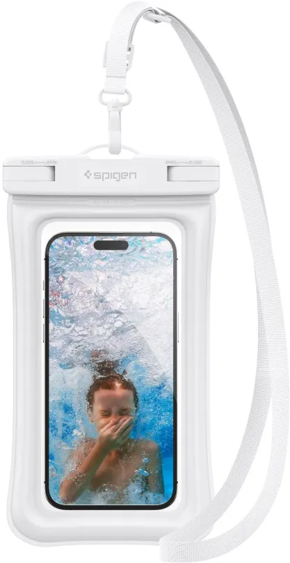 Puzdro na mobil Spigen Aqua Shield WaterProof Floating Case A610 1 Pack White