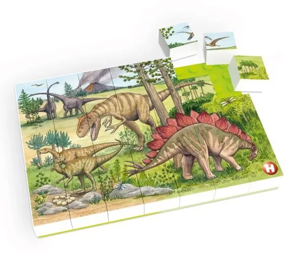 Puzzle HUBELINO Puzzle-Svet dinosaurov