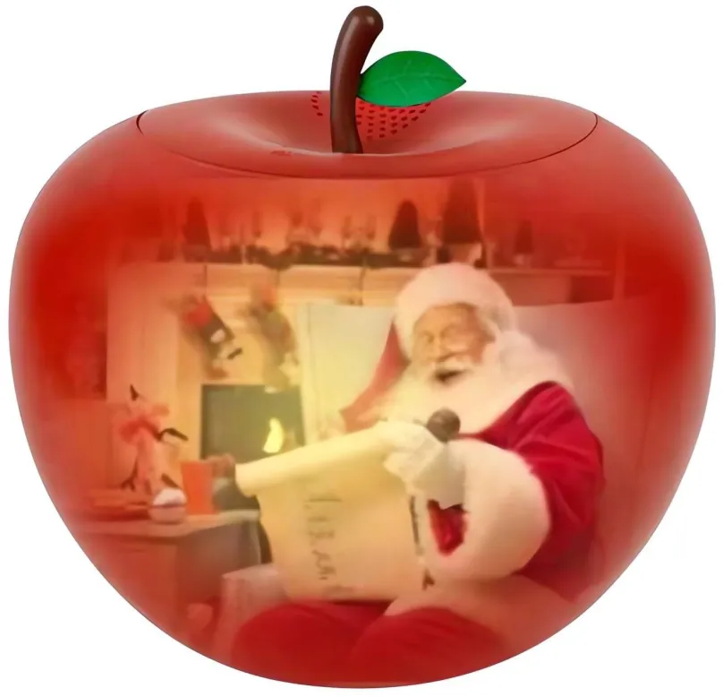 Detský projektor Verk 24228 Projektor animácie vianočných kolied v jablku