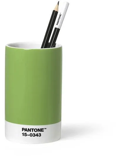 Stojanček na ceruzky PANTONE porcelánový, Green 15-0343