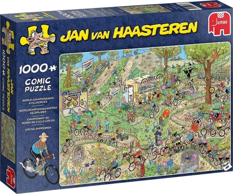 Puzzle Jumbo Puzzle Svetový šampionát v cyklokrose 1000 dielikov