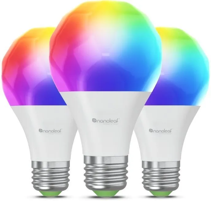 LED žiarovka Nanoleaf Essentials Smart A60 Bulb E27, Matter 3PK