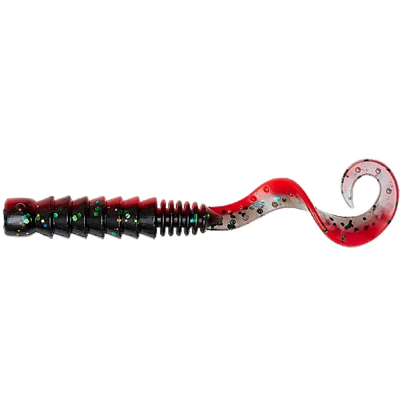 Savage Gear Gumová nástraha Pre Grub 6,5 cm 2g Red N Black 8ks