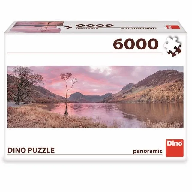 Puzzle Dino jazero v horách 6000 puzzle