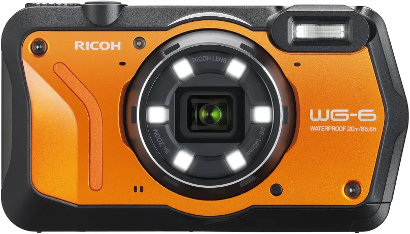 Digitálny fotoaparát RICOH WG-6 oranžová