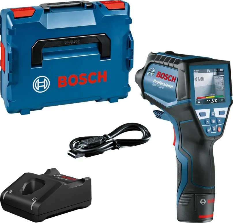 Termokamera Bosch GIS 1000 C, L-Boxx 0.601.083.301, pre mobilný telefón