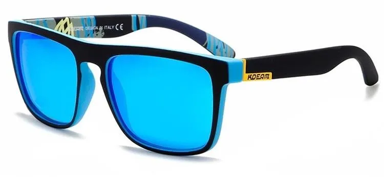 Slnečné okuliare KDEAM Sunbury 1-1 Black / Light Blue