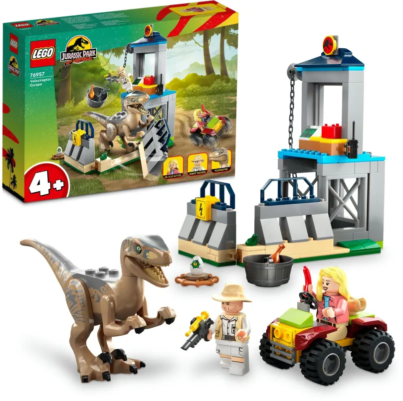 LEGO stavebnica LEGO® Jurassic World 76957 Útek velociraptora