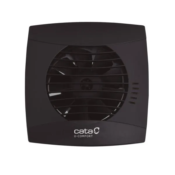 Kúpeľňový ventilátor CATA UC 10 Black, čierny