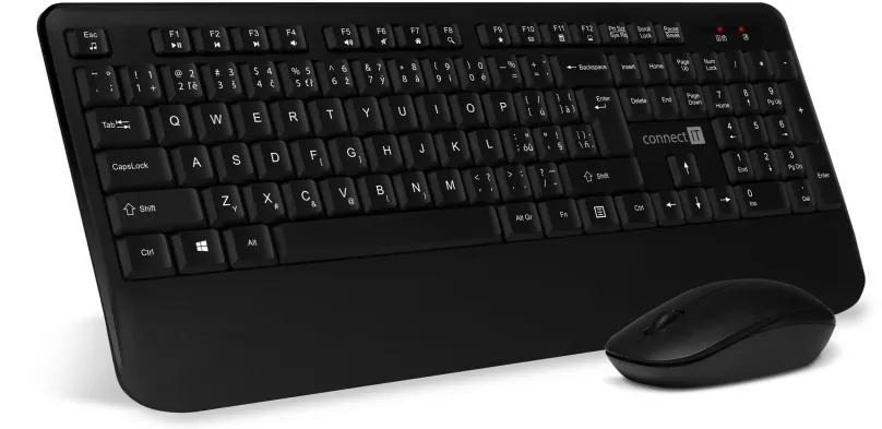 Set klávesnice a myši CONNECT IT CKM-7800-SK CZ/SK, black