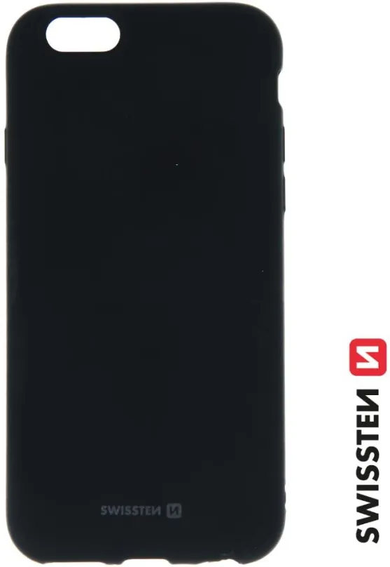 Kryt na mobil Swissten Soft Joy pre Apple iPhone 6 čierna