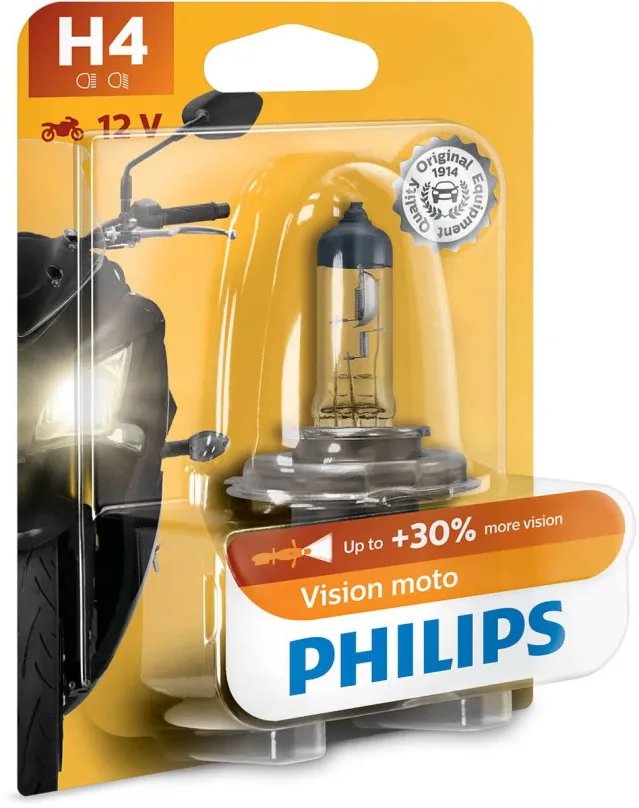 Autožiarovka PHILIPS H4 Vision Moto