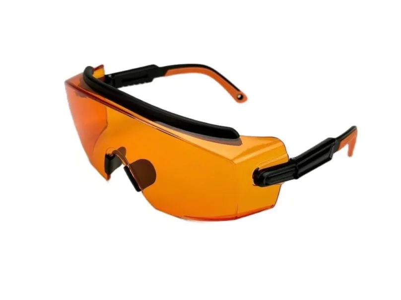 Okuliare na počítač Sleep-Pro oranžové okuliare proti modrému a zelenému svetlu