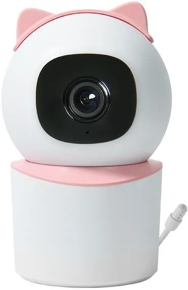 IP kamera IMMAX Neo Lite Smart Security vnútorná kamera Baby, 355 ° 50 ° P / T, WiFi, 4MP, ružová