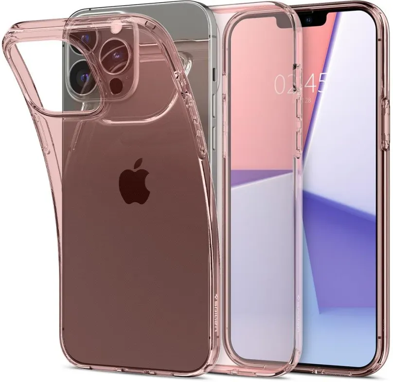 Kryt na mobil Spigen Crystal Flex Rose Crystal iPhone 13 Pro, Apple iPhone 13 Pro, TPU, ma