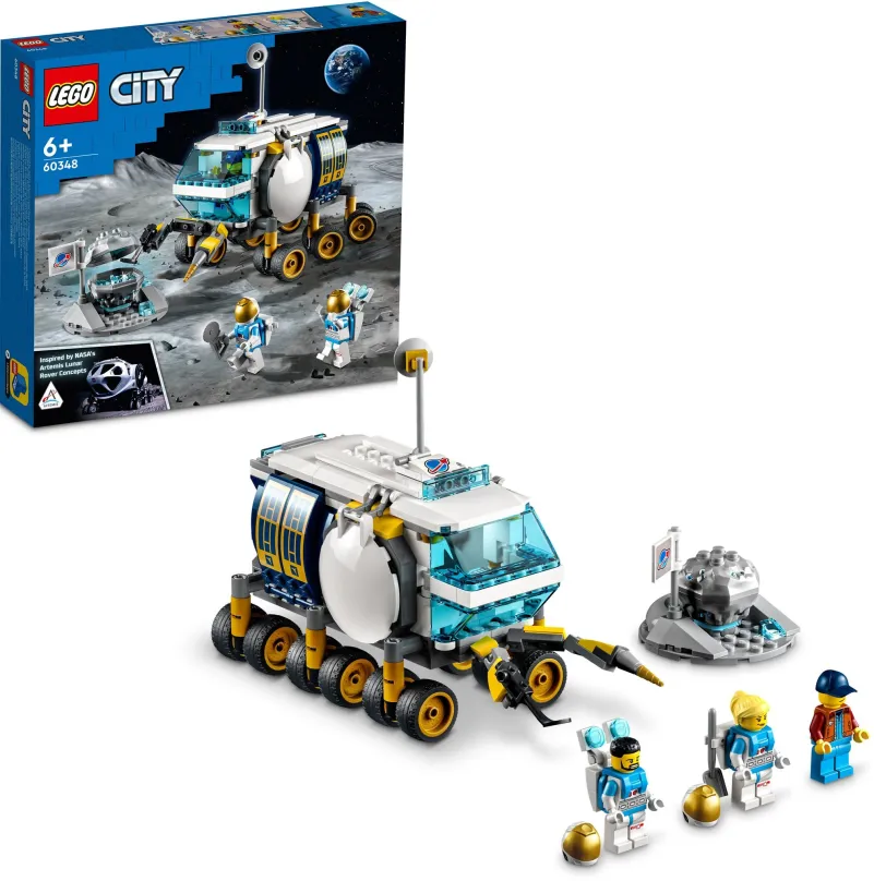 LEGO stavebnica LEGO® City 60348 Lunárne prieskumné vozidlo
