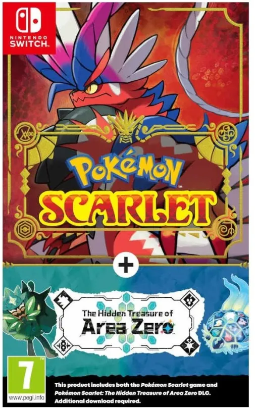 Hra na konzole Pokémon Scarlet + Area Zero DLC - Nintendo Switch