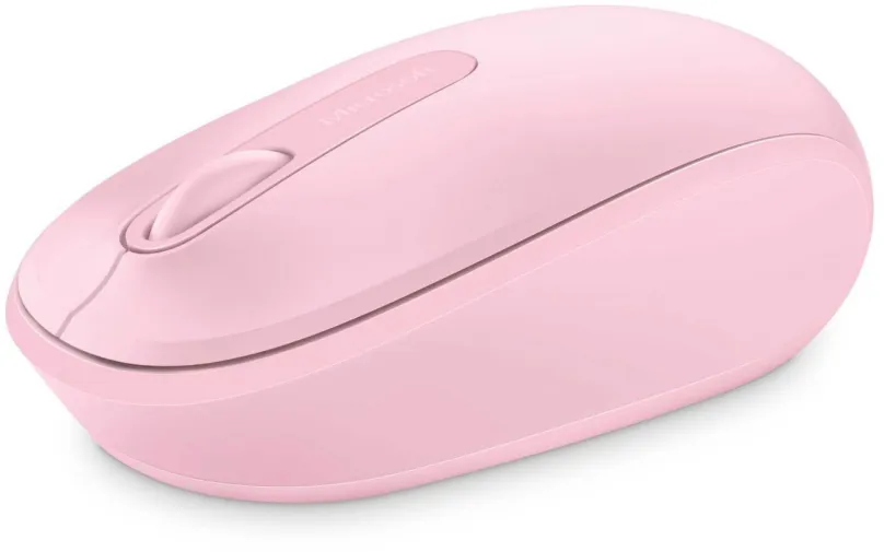 Myš Microsoft Wireless Mobile Mouse 1850 Light Orchid, bezdrôtová, optická, symetrická, pr