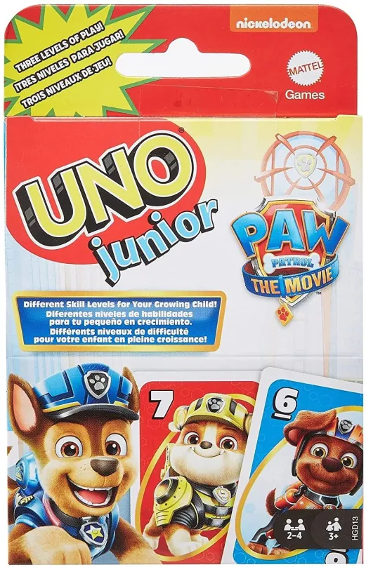 Kartová hra UNO Junior Tlapková Patrola