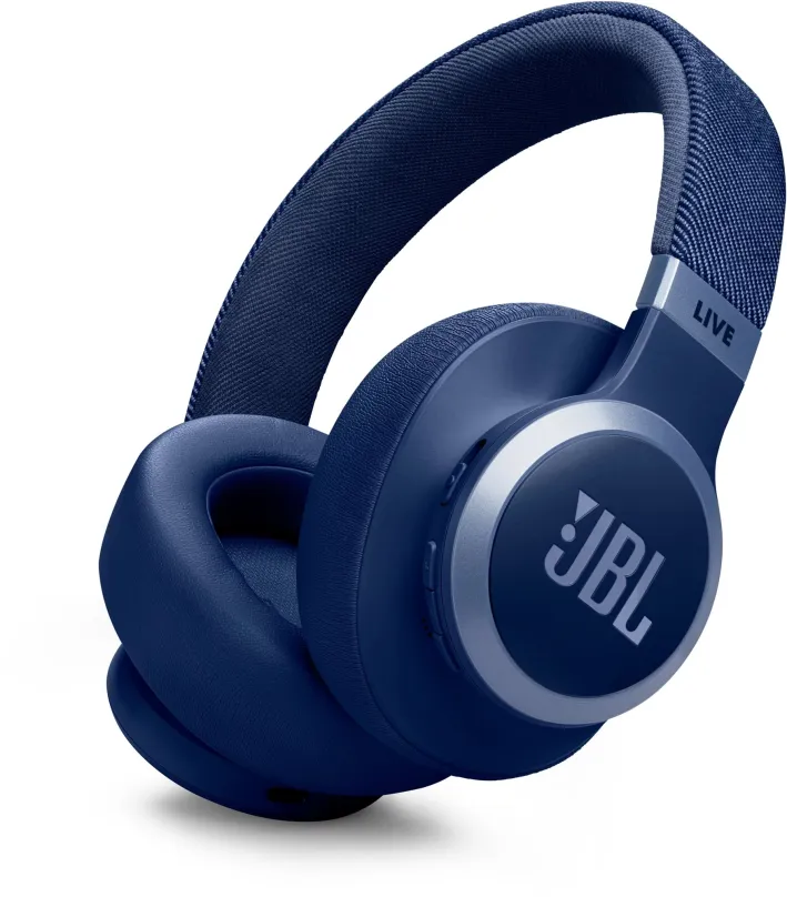 Bezdrátová sluchátka JBL Live 770NC modrá