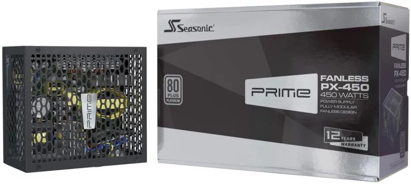 Počítačový zdroj Seasonic Prime Fanless PX-450 Platinum