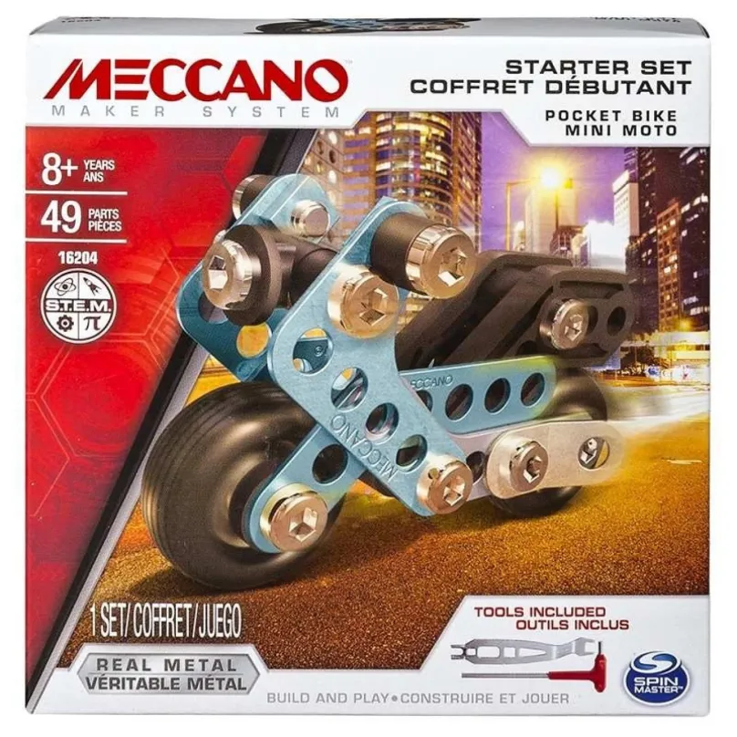 MECCANO 16204 Set pre začiatočníkov Mini bike