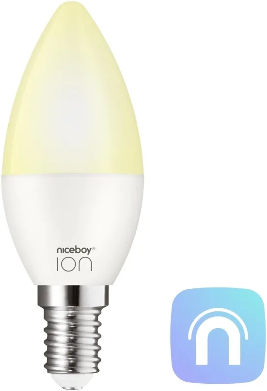 LED žiarovka Niceboy ION SmartBulb AMBIENT E14