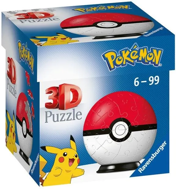 Puzzle Ravensburger 3D puzzle 112562 puzzle-Ball Pokémon 54 dielikov