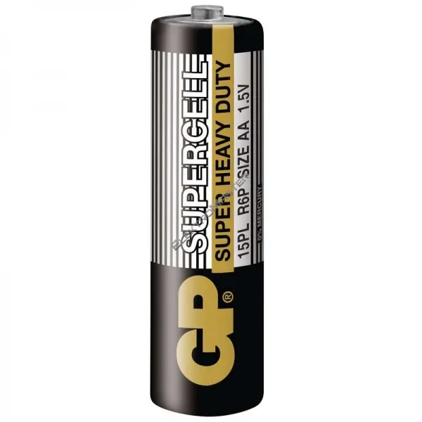 Batérie GP Supercell R6 (AA) fólia - zinkovo-uhlíková