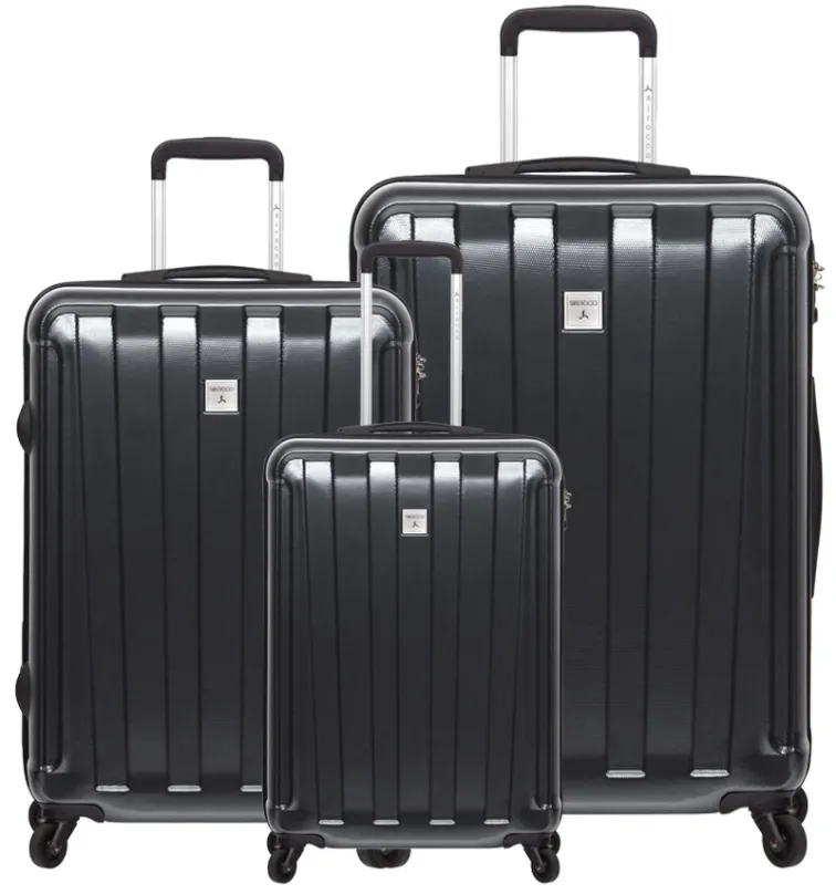 Sada cestovných kufrov SIROCCO T-1162/3 ABS / PC - šedá