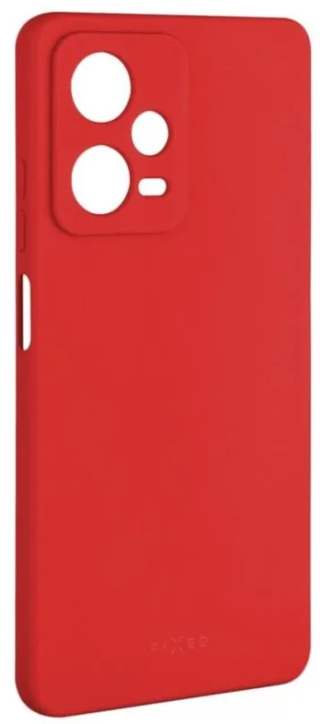 Kryt na mobil FIXED Story pre Xiaomi Redmi Note 12 Pre 5G červený
