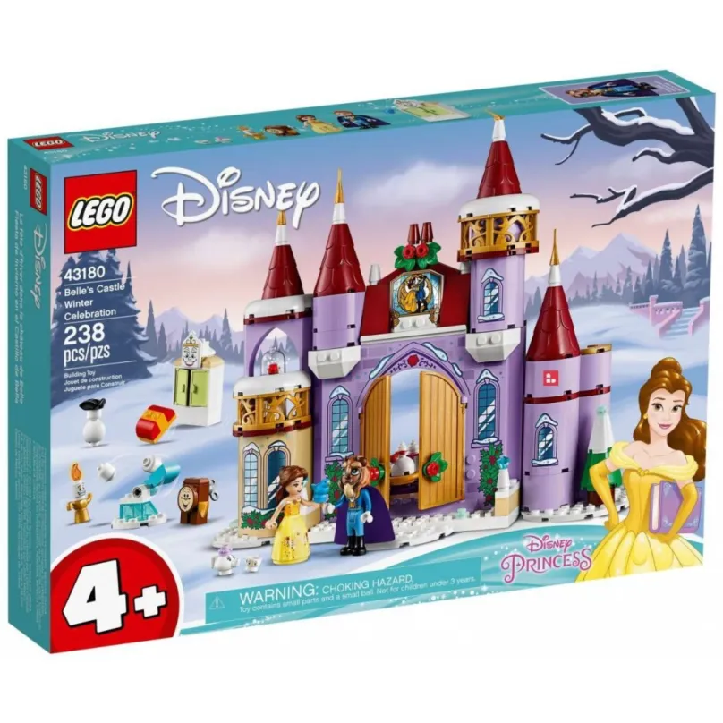 LEGO stavebnice LEGO Disney Princess 43180 Bella a zimné oslava na zámku