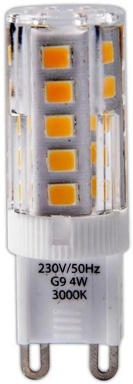 LED žiarovka TESLA LED BULB, G9, 4W, 400lm, 3000K teplá biela, 2ks
