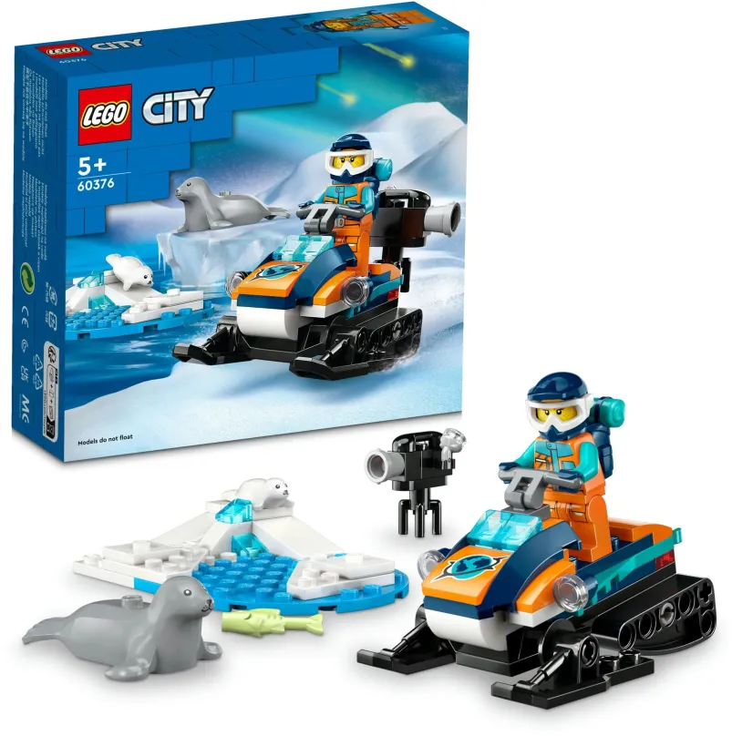LEGO stavebnica LEGO® City 60376 Arktický snežný skúter