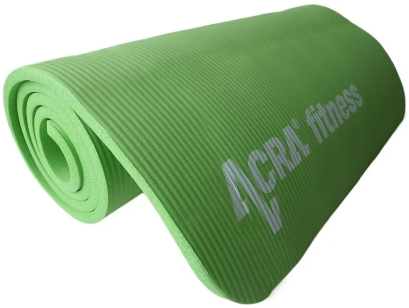 Jogamatka Acra NBR Yoga Mat 1830x600x12 mm, zelená, rozmery 183x61 cm, hrúbka 1,2 cm, prie