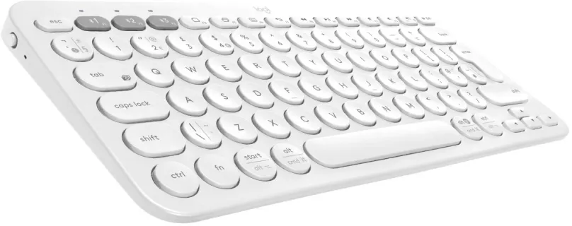 Klávesnica Logitech Bluetooth Multi-Device Keyboard K380, biela - US INTL