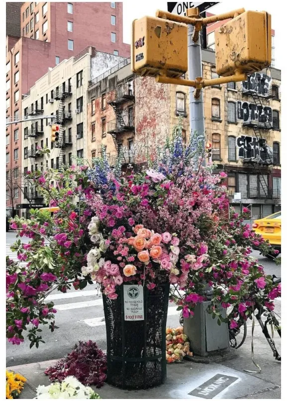Puzzle Ravensburger 129645 Kvety v New Yorku 300 dielikov
