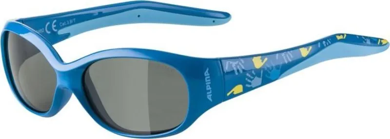 Cyklistické okuliare Alpina Flexx KIDS blue