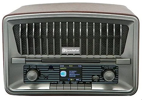 Rádio Roadstar HRA-270CD+BT, klasické, prenosné, DAB+ a FM tuner so 40 predvoľbami, podpor