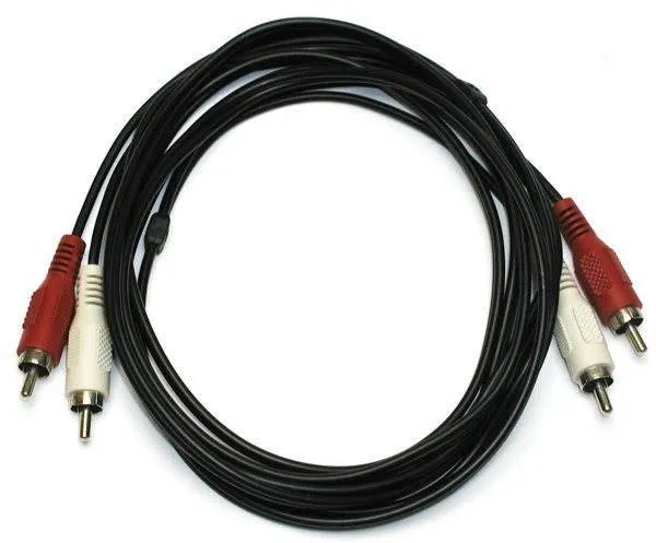 Audio kábel OEM 2x cinch, propojovací, 2.5m