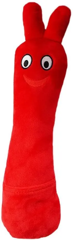 Plyšák Bludisko 30 cm červený, bludisko, s výškou 30 cm, vhodný pre deti od narodenia