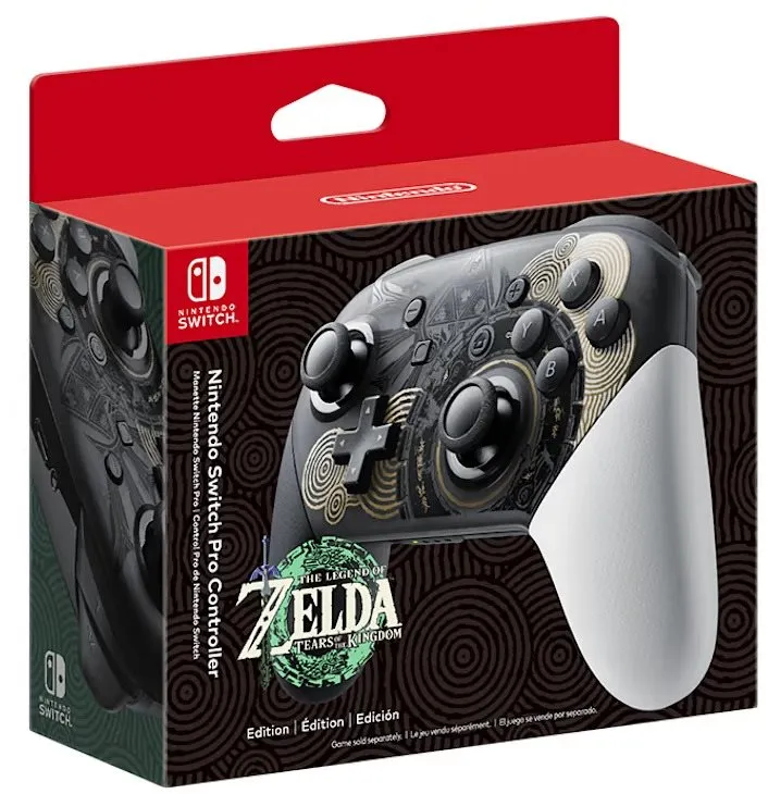 Gamepad Nintendo Switch Pro Controller - Zelda Tears of The Kingdom Edition, pre Nintendo