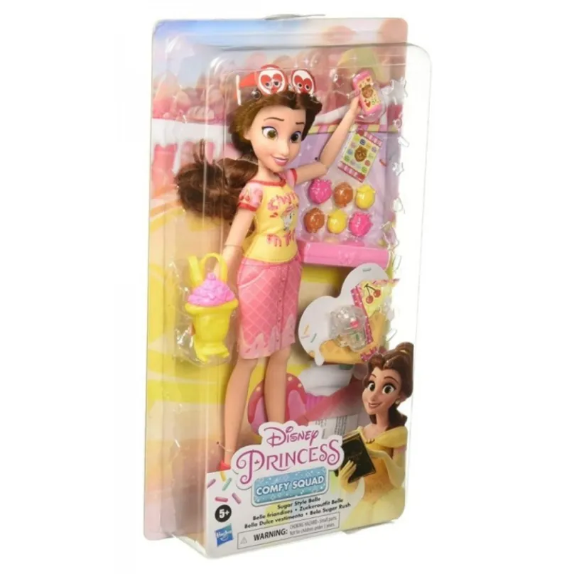 Hasbro Disney Princess Moderná bábika Bella Cherry on top, E8405