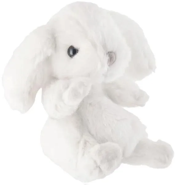 Plyšák Bukowski Kanini Zajac – biely, malý, 15 cm