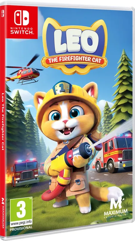 Hra na konzole Leo the Firefighter Cat - Nintendo Switch