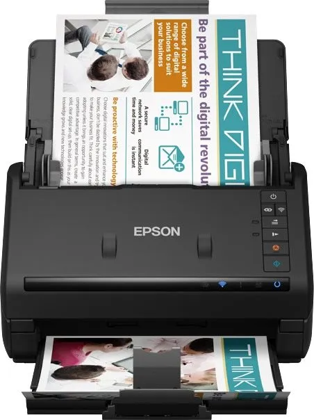 Skener EPSON WorkForce ES-500WII, A4, ručný a prieťahový skener, s podávačom, duplex, ADF,